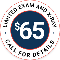 65$ Limited Exam and X-Ray